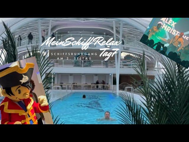 [Vlog7] 2. Seetag auf der MeinSchiff Relax im Suitenbereich der Xlounge, xBar, Xcoast und das Deck4