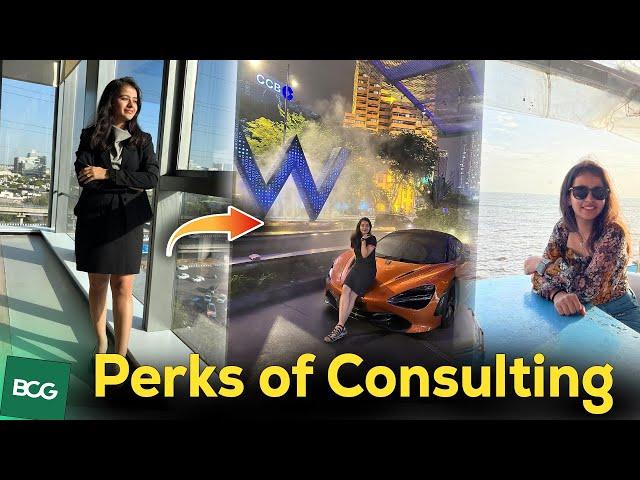 Perks of Consulting | Is consulting truly glamorous? | BCG | Nandini Agrawal