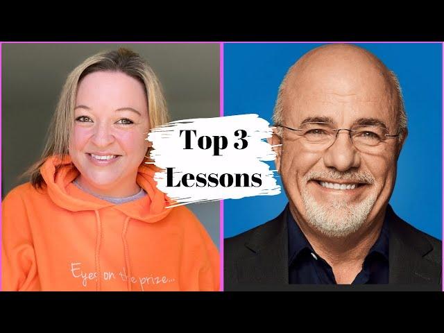 3 Lessons I Learned from Dave Ramsey About Saving Money