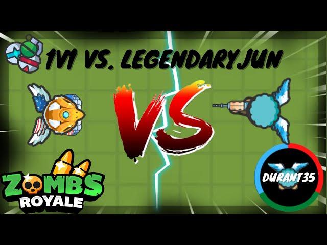 1v1 vs  LegendaryJun in ZombsRoyale.io