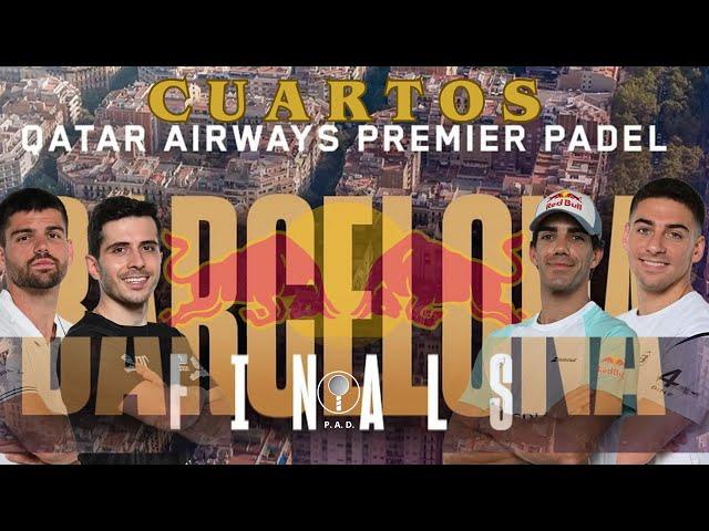 MASTER FINAL QATAR AIRWAYS PEMIER PADEL 2024 CUARTOS | DI NENNO- LEBRÓN VS BERGAMINI-GARRIDO