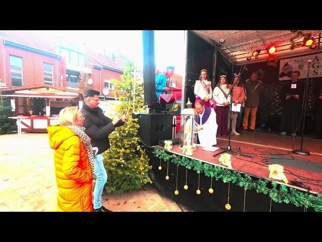 The opening of the Christmas market in Steinhagen 2024