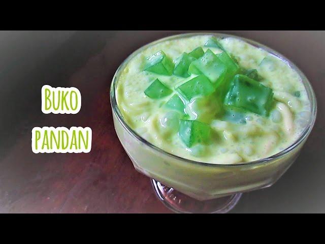 Buko Pandan Recipe  (Filipino Dessert Salad)