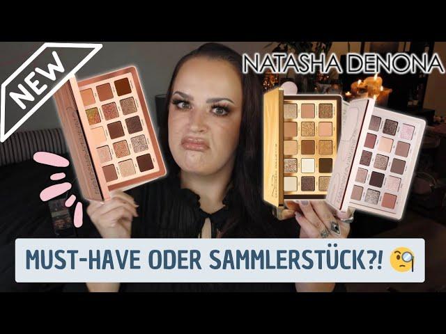 NEU  aber BRAUCHT man DIE WIRKLICH?!  2 LOOKS & Vergleich  NATASHA DENONA I Need A Warm Palette