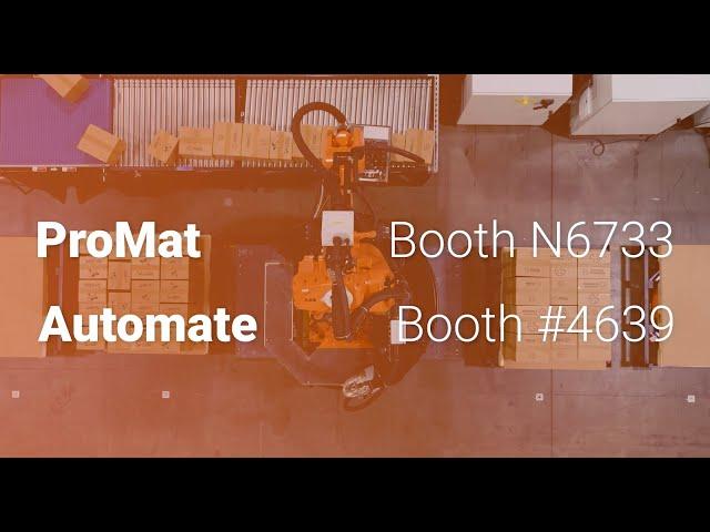 See MujinOS in Action in 2025 at ProMat & Automate Shows