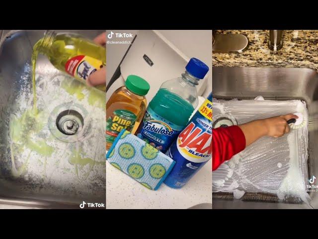 30th request: Another Kitchen Sink Scrubbing Compilation 🫧