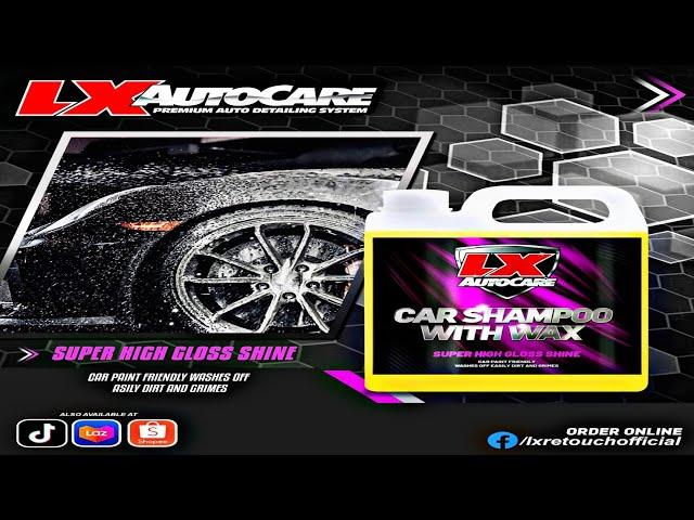 Car Shampoo with Wax By. LX AUTOCARE | OtoCulture