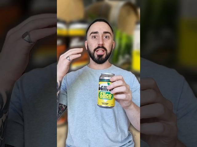 Lemon Slice Alcoholic Soda #tastetest #reaction #drinkreview #alcohol #lemonslice #yum #trending