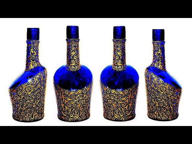 Bottle Art / Easy Bottle Art / Bottle Craft  Ideas For Beginners / SHOLA'S ART & INNOVATIONS / #02