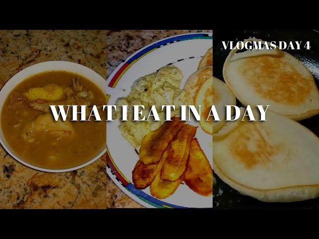 WHAT I EAT IN A DAY| JAMAICAN EDITION | VLOGMAS DAY 4| Davialovelife
