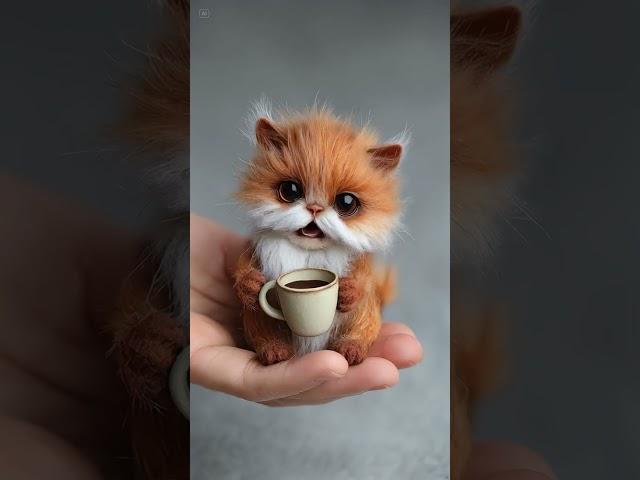Caffeine in Paw: The Cutest Coffee Break Ever 