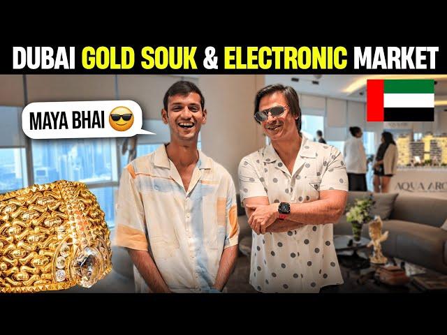 Met Vivek Oberoi & Exploring Gold Souk, Electronic Markets of Dubai 