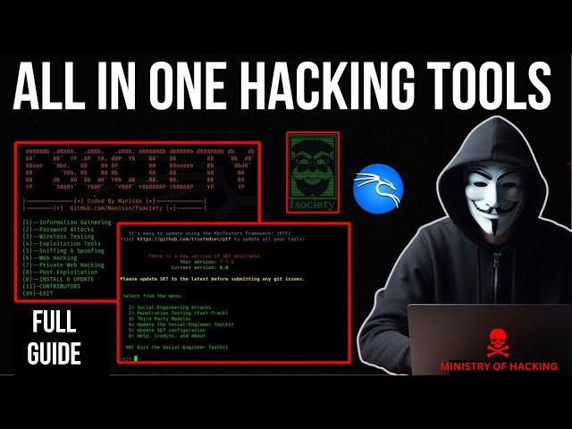 The Ultimate All-in-One Hacking Tools for Hackers in Kali Linux