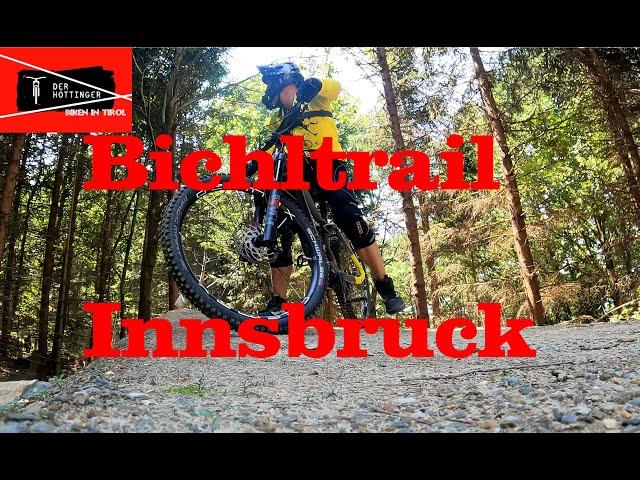 Bichltrail-Innsbruck-Der Höttinger mit der Dji mini 4 Pro am weg