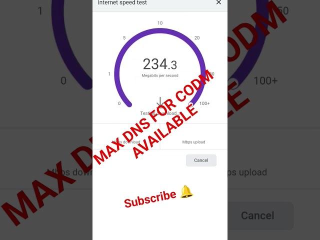 DNS MAX AVAILABLE FOR CALL OF DUTY MOBILE #codm #dns #lowping