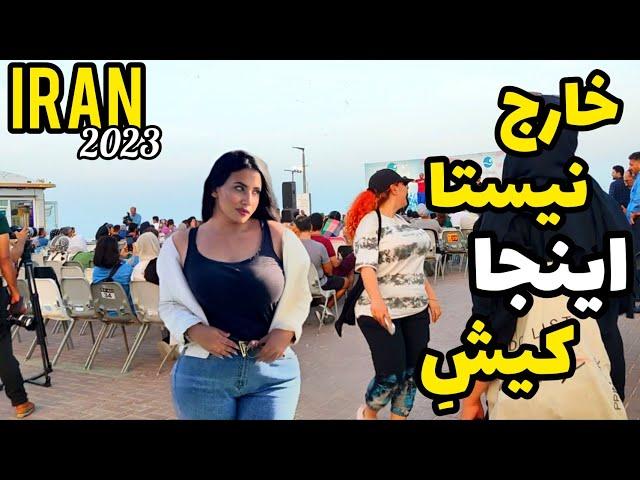 IRAN 2023. Walk With Me In Kish island Beach.Vlog 2023.