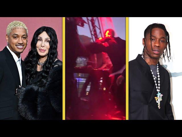 Cher Reacts to Boyfriend Alexander Edwards' FIGHT With Travis Scott