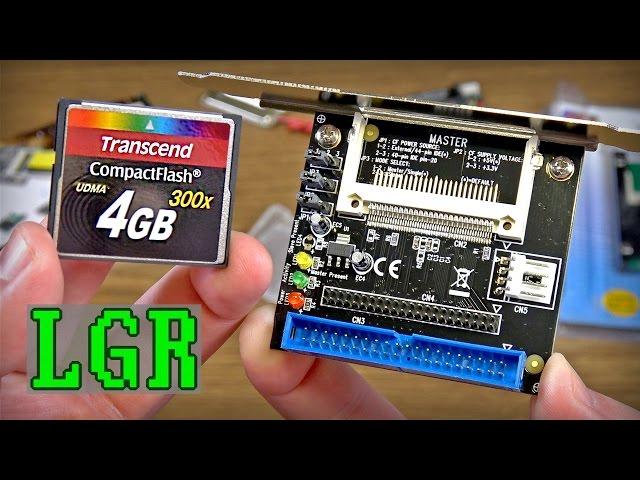 LGR 486 Update! Installing CompactFlash Storage