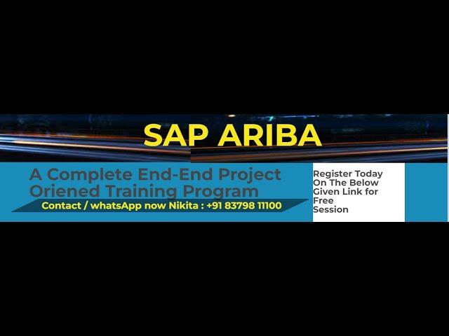 SAP ARIBA Demo| Guided Buying | procurement | SAP Ariba Tutorial|Manoj Kumar | Upstream | Downstream