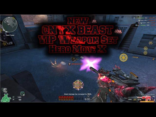 Crossfire West | [NEW] Onyx Beast VIP Weapon Set | Hero Mode X Gameplay