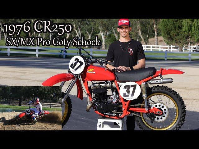 Coty Schock's 1976 Honda CR250