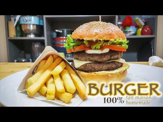 Burger Double Steak 100% Homemade