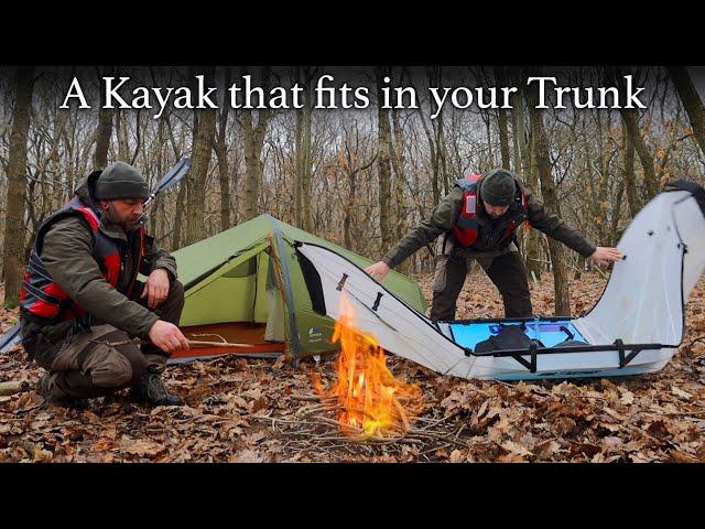 Folding Kayak Island Stealth Camp