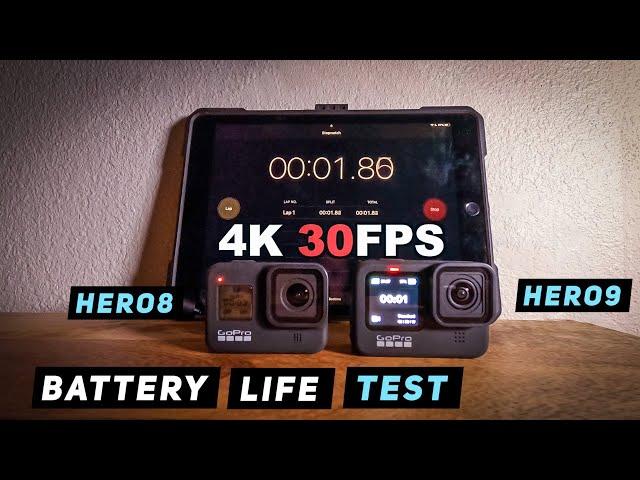 GoPro HERO9 Battery Life Comparison - GoPro Tip 684 | MicBergsma