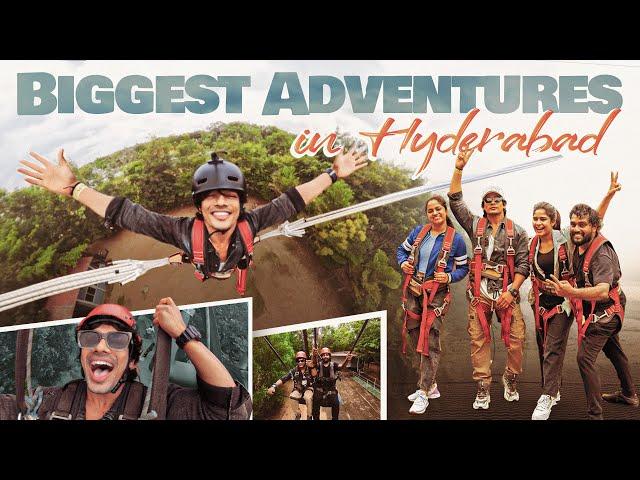 Biggest Adventures in Hyderabad || Mehaboob dil se || Swetha Naidu || Activities || Vlog