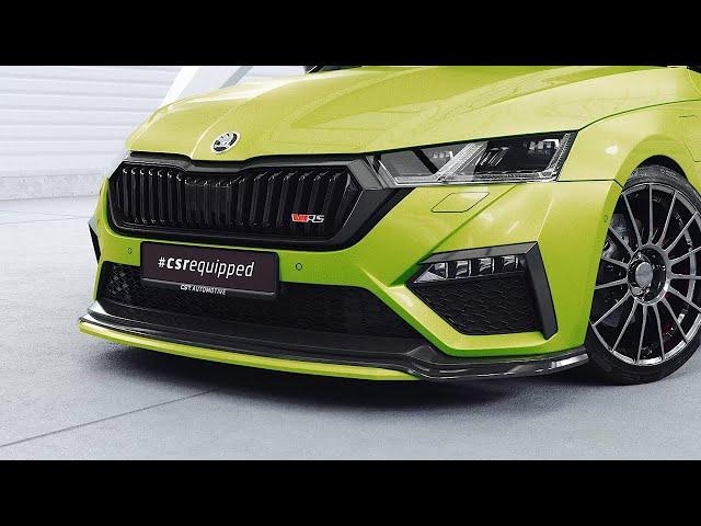 Frontspoiler für Skoda Octavia 4RSㅣCSL624ㅣ@csr-automotive