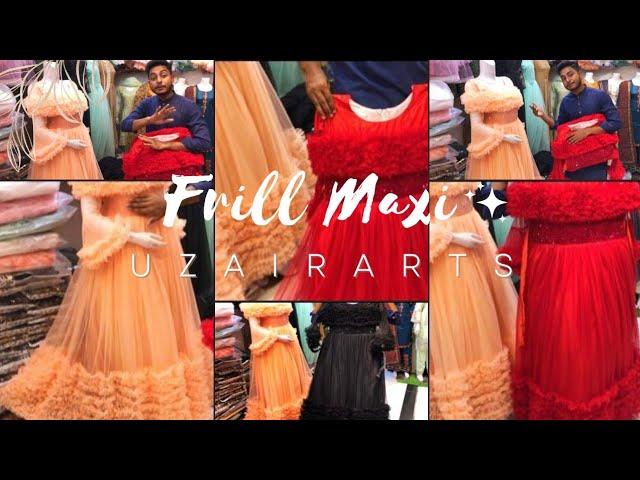 Low Price  | Frill Maxi | Turkish style | boutique design | outfit 2023 | @uzairarts