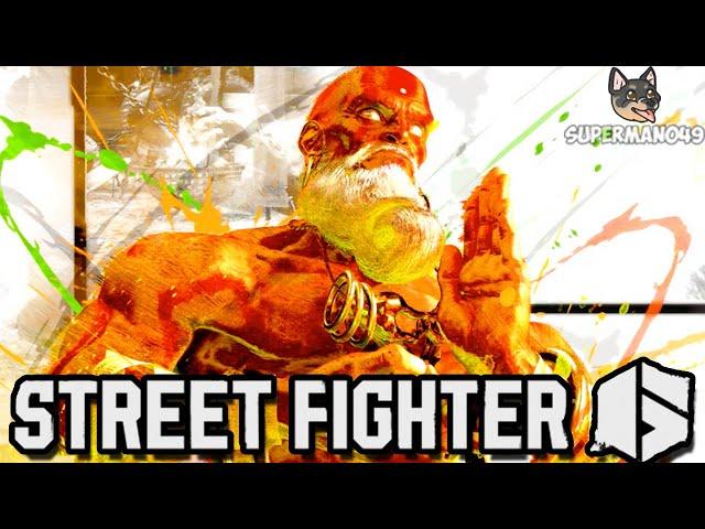 First Time Playing Dhalsim With Modern Controls! - Street Fighter 6: "Dhalsim" Gameplay