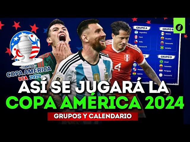 El CALENDARIO de la COPA AMÉRICA 2024: INAUGURACIÓN, FASE de GRUPOS y ESTADIOS | Depor