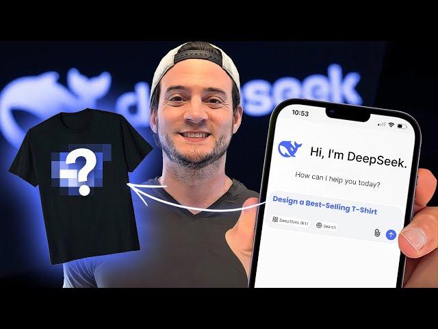 Using DeepSeek AI to Generate T-Shirt Designs (WOW!)