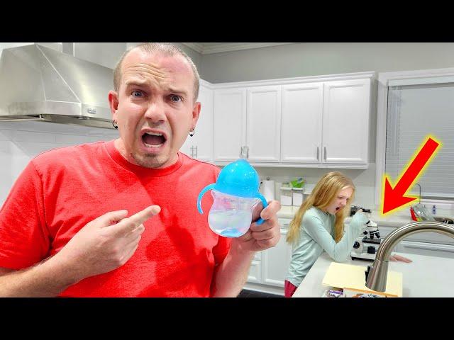 We Found This Growing Inside Preston's Sippy Cup!!