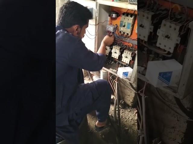 Over Load Relley changing #electrical #electricalcurrent #electricalsolutions (ms electric official)