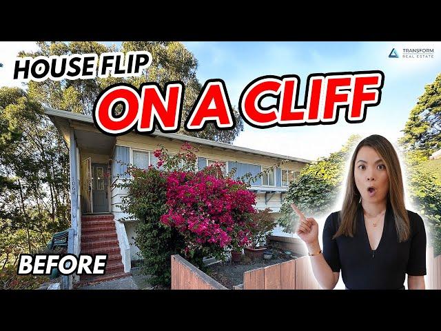 House Flip on a Cliff Before - Home Remodel Scope of Work