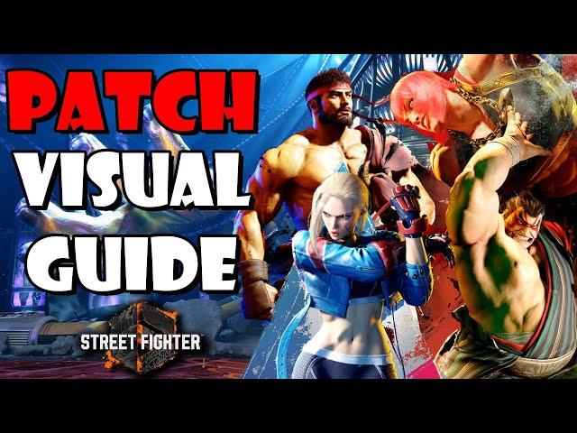 The Visual Guide to Street Fighter 6's HUGE Mid-Season 2 Patch! Big Buffs Everywhere!