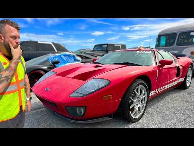 Buying Hurricane FLOODED Supercars At AUCTION!