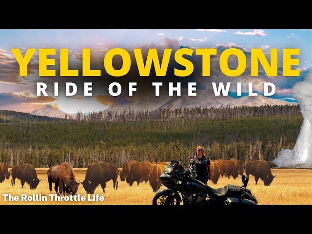 Yellowstone National Park Motorcycle Adventure | Bucket List Ride with Family #YellowstoneAdventure