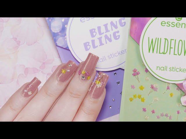 How To Apply Nail Stickers  - femketjeNL