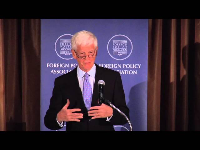 Mario Gabelli Accepts the Foreign Policy Association Medal