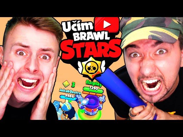 Učím Youtubery Brawl Stars #8 | FIZI KLAUN MĚ DOSTAL! | FIZIstyle