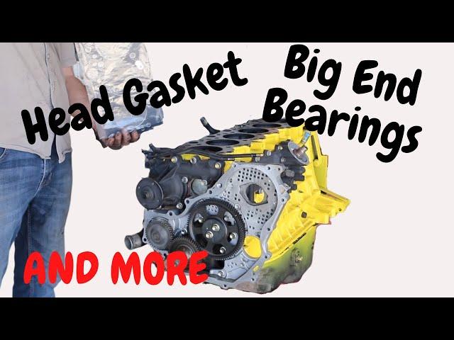 Big End Bearings, Head Gasket and More! (1HDFTE Rebuild Pt 3)