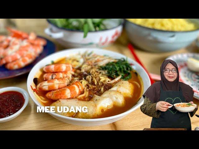 Mee Udang Kak Yan | Mee Udang Hokkien | Penang Prawn Mee|