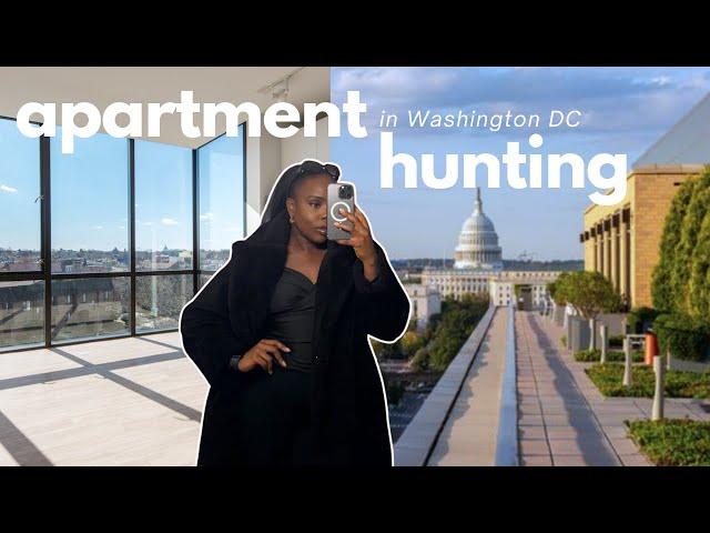 APARTMENT HUNTING in WASHINGTON DC in 2024  - touring 6 units with rent prices$$