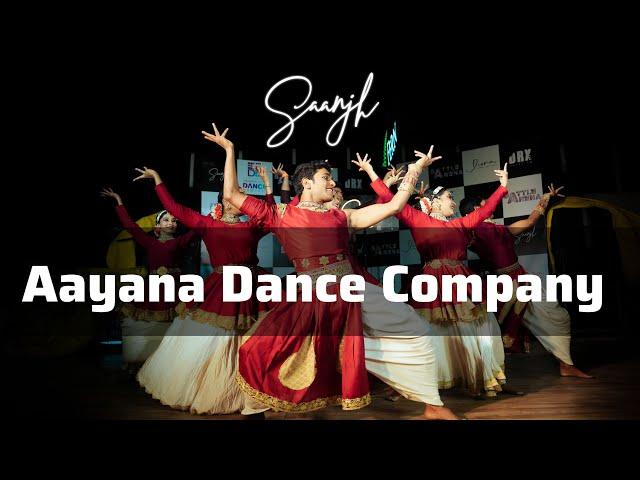 AAYANA DANCE COMPANY PERFORMANCE IN SAANJH 2024 | JAIPUR