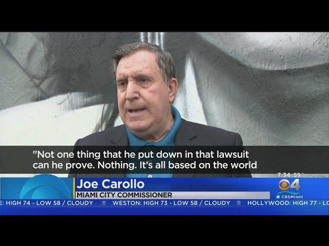 Commissioner Joe Carollo Speaks Out After Former Police Chief Art Acevedo Files Lawsuit Against City