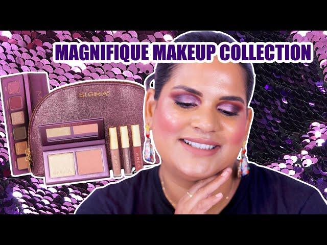 *NEW* Sigma Beauty Holiday 2021 Collection MAGNIFIQUE MAKEUP COLLECTION | Karen Harris Makeup