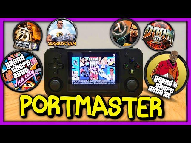 PortMaster is an ABSOLUTE MUST (for Anbernic RG35XX H, RG28XX, RG35XXSP, RG35XX+)